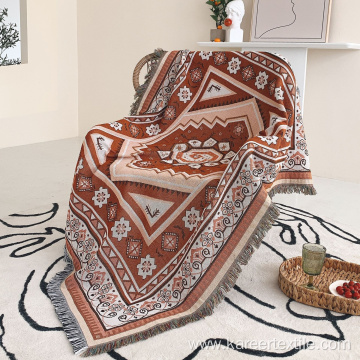 Custom woven blanket woven tapestry blankets jacquard